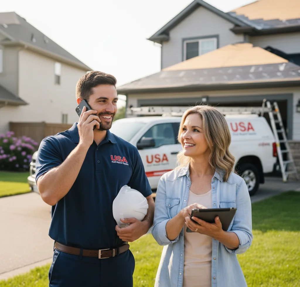 USA Roof Repair Experts customer support in Turtle Creek